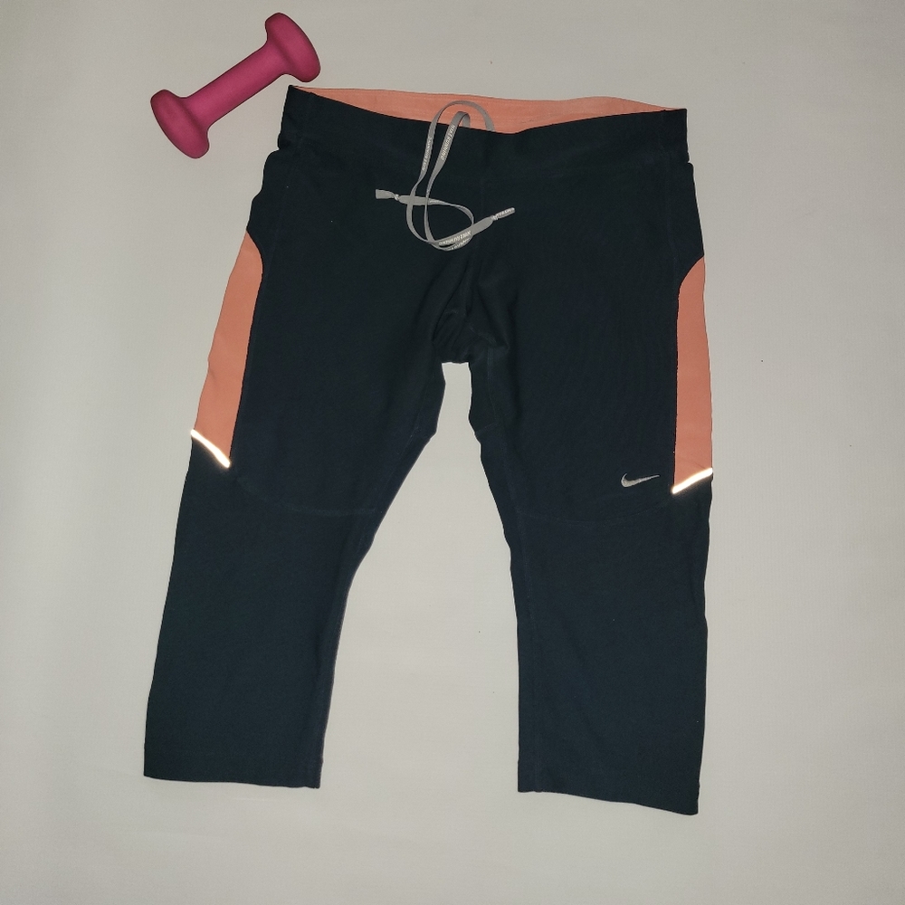 Here's my love Nike Capri blue and peach size medi